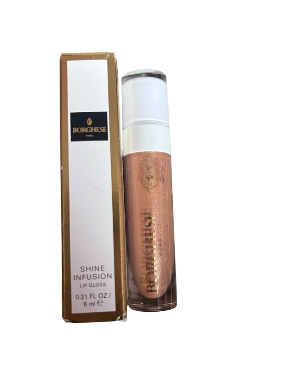 Borghese Shine Infusion Lip Gloss – “Hi, Honey!” ✨ NIB